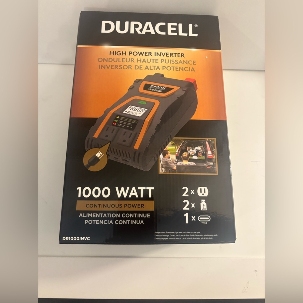 Duracell Power Inverter - 1000 Watt